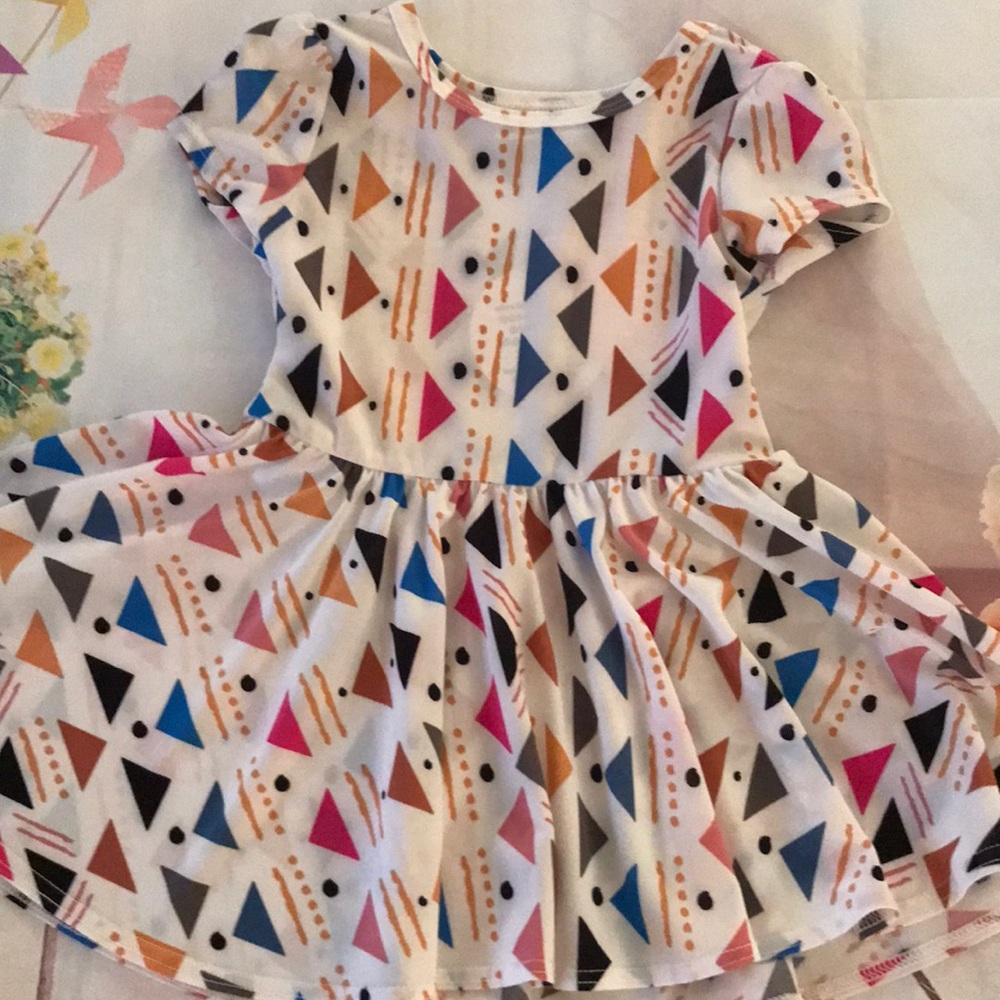 Cap sleeve infant dress